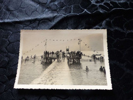 P-171 , Photo, La Plage D'Aix Les Bains, La Baignade, Août 1936 - Lieux