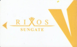 TURCHIA   KEY HOTEL  Rixos Sungate Kemer - Hotel Keycards