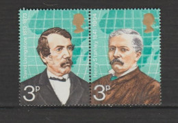 Great Britain 1973 British Explorers Pair Se-tenant MNH ** - Ungebraucht