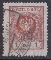 Pologne - République  1919  -  1939   Y & T N °  287   Oblitéré - Gebraucht