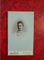 PHOTO STRASBOURG VAN BOSCH  PLACE KLEBER ANCIENNE MAISON SCHWEITZER E. PHOTO DE FEMME - Unclassified