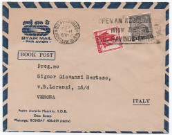 1972 Busta Da India Ad Italia Air Mail - Luchtpost