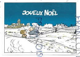 Jojo Et Louis Milfeuille Dans La Neige Par André Geerts:" Joyeux Noël" - Comics