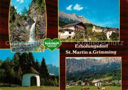 73266445 Grimming St. Martin Hubertuskapelle Wasserfall Grimming - Autres & Non Classés