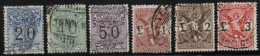 REGNO DI ITALIA - 1924 SEGNATASSE PER VAGLIA - Soggetti Allegorici - Sassone 1/6 Serie Completa 6 Valori. Annullati. - Segnatasse