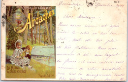 33 ARCACHON - Carte Souvenir Chemin De Fer D'orleans  - Arcachon