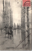 16 JARNAC - Crue De 1904, Le Bout Du Pont  - Jarnac