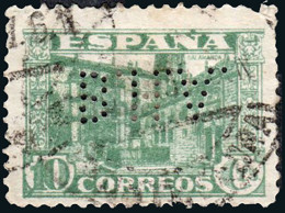 Madrid - Perforado - Edi O 805 - "B.H.A." Pequeño (Banco) - Gebraucht