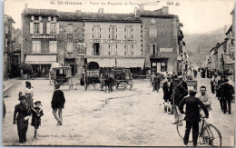 09 SAINT GIRONS - La Place Des Esquives Et Route D'aulus  - Other & Unclassified