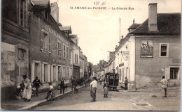 58 SAINT AMAND EN PUISAYE - Vue De La Grande Rue. - Saint-Amand-en-Puisaye