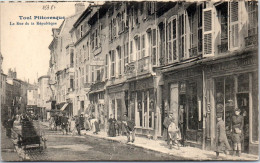 54 TOUL - La Rue De La Republique, Vue Partielle  - Toul