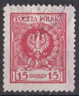 Pologne - République  1919  -  1939   Y & T N °  292   Oblitéré - Oblitérés