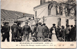 51 AY - Maison Otto Bissinger Incendiee Le 11 Avril 1911 - Ay En Champagne