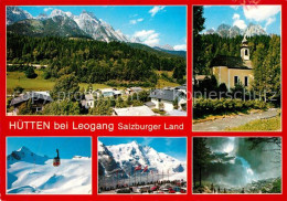 73266362 Leogang Huetten Kitzsteinhoen Grossglockner Krimmler-Wasserfaelle Seilb - Altri & Non Classificati