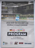 Official Programme IIHF 2024 Ice Hockey World Championship U18 Div. I-A Denmark - Bücher