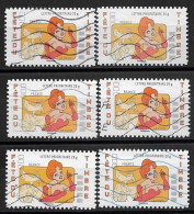 France 2008 Oblitéré  Autoadhésif  N°  161  Ou N° 4150    " Tex Avery " La Girl (  6 Exemplaires ) - Used Stamps