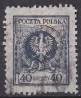 Pologne - République  1919  -  1939   Y & T N °  296   Oblitéré - Oblitérés