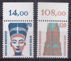 BRD, 1988, Nr. 1374-1375 ** Sehenswürdigkeiten (III), Beide Marken Mit Oberrand - Neufs