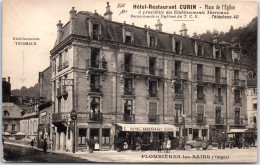 88 PLOMBIERES LES BAINS - L'hotel CURIN Place De L'eglise  - Plombieres Les Bains