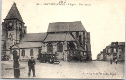 80 BRAY SUR SOMME - L'eglise (engin De Voirie) - Bray Sur Somme