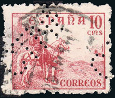 Madrid - Perforado - Edi O 818 - "CTNE" (Telefónica) - Used Stamps