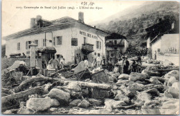 73 BOZEL - L'hotel Des Alpes Apres La Catastrophe Du 16.07.1904 - Autres & Non Classés