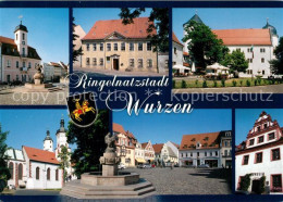 73266108 Wurzen Sachsen Rathaus Geburtshaus Joachim Ringelnatz Hotel Restaurant  - Wurzen