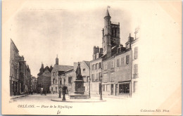 45 ORLEANS -  Place De La Republique & Statue. - Orleans