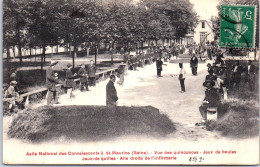 94 SAINT MAURICE - Asile National, Le Jeux De Boules. - Saint Maurice