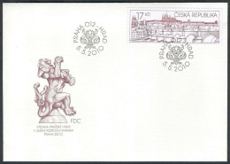 Czech 2010, Carl Bridge, Lion, FDC - Other & Unclassified