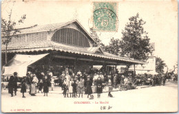 92 COLOMBES - Vue Du Marche Couvert  - Colombes