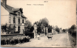 89 TOUCY - Bergere Et Ses Moutons Route De Moulins  - Toucy