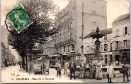 92 COLOMBES - La Place De La Fontaine  - Colombes