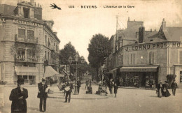 NEVERS L'AVENUE DE LA GARE - Nevers