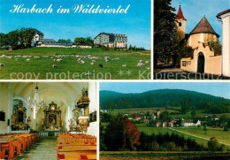 73266056 Harbach Moorheilbad Barocke Pfarrkirche Innenansicht Landschaftspanoram - Altri & Non Classificati