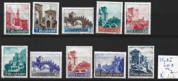 SAINT-MARIN 396A à 401B ** Côte 7 € - Unused Stamps