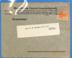 Allemagne Reich 1921 - Lettre De Munster - G32949 - Cartas & Documentos