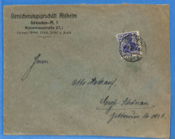 Allemagne Reich 1920 - Lettre De Dresden - G32947 - Lettres & Documents