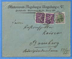 Allemagne Reich 1922 - Lettre De Augsburg - G32942 - Lettres & Documents