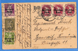 Allemagne Reich 1922 - Carte Postale De Bamberg - G32913 - Storia Postale