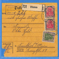 Allemagne Reich 1922 - Carte Postale De Uffenheim - G32912 - Storia Postale