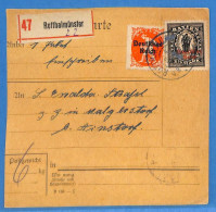 Allemagne Reich 1920 - Carte Postale Einschreiben De Rotthalmunster - G32915 - Covers & Documents