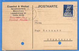 Allemagne Reich 1921 - Carte Postale De Munchen - G32897 - Lettres & Documents