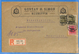 Allemagne Reich 1921 - Lettre Einschreiben De Berlin - G32892 - Storia Postale