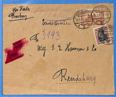 Allemagne Reich 1920 - Lettre Durch Eilboten De Schleswig - G32890 - Lettres & Documents