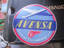 Avensa Aerovias Venezulanas S A - Andere & Zonder Classificatie