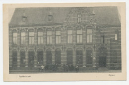 Prentbriefkaart Postkantoor Asen 1918 - Sonstige & Ohne Zuordnung