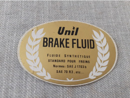 Autocollant Fluide  Moteur Unil ,automobile - Stickers