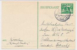 Briefkaart G. 277 E Zeist - Utrecht 1945 - Postal Stationery