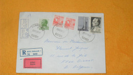 ENVELOPPE  DE 1978../ RECOMMANDE R N° 8103 50101 DUBROVNIK 1..CACHETS DUBROVNIK POUR DINANT BELGIQUE + TIMBRES X5 - Cartas & Documentos